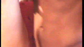 Italian Vintage Brunette Fucked Like a Bitch by a Cock Cumming in Her Mouth