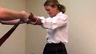Amateur fetish BDSM action with redhead