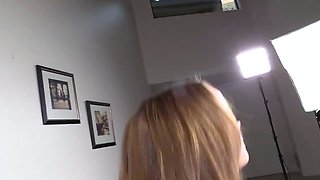 Maria's first casting leads to a wild hardcore encounter