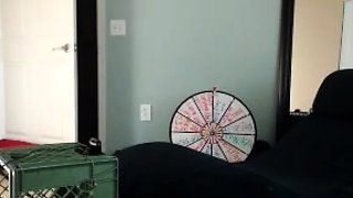 Innocent Busty blonde fingering and toying pussy