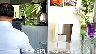 NannySpy Asian babysitter Jade Kush caught giving massage