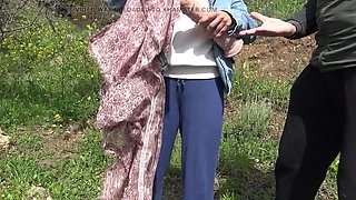 Crazy Saudi Arab MILF Souzan Halabi Fucks Herself with Dirty Used Dildo - Public Sex & Funny Comedy