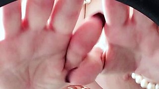 Great Big Boobs On Masturbating Redhead