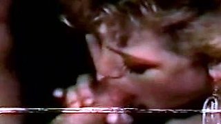 Lisa Daniels in steaming lingerie licking her big boobs