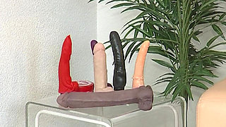 Seductive MILF Strips and Fingers Her Hairy Pussy to Ecstasy