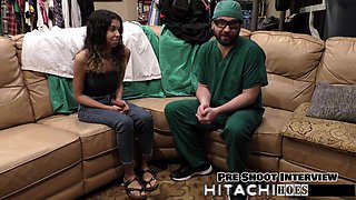 Aria Nicole Gets Wand Climaxes During Have fun Sesh With Therapist Tampa