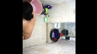 busty Indian aunt playing while nephew watches