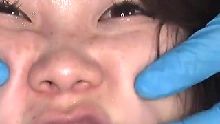 Akane Kamio Lets Her Face Be Manipulated Like Modeling Clay