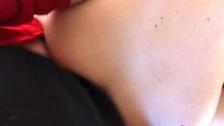 Amateur anal hardcore on a bed