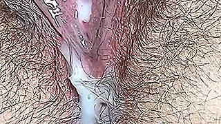 Hot Stepmom with Hairy and Wet