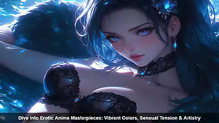 Dive Into Erotic Anime Masterpieces Vibrant Colors, Sensual Tension Artistry