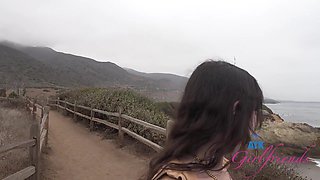 Remi Raw - Vacation Fun With Sweet And Innocent Behind The Blowjob In The Car