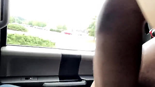 Cant Even Fit My Big Black Cock Inside Her Tight Ass Hole Car Meet at Walmart Ebony Petite Doll