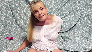 Orgasms and Pussy Juice All in Her Blue Panties (wmv Format)