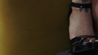 Trampling and Facesitting Fun with Our Slave!