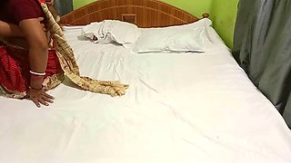Myra Bhabhi Hot Indian Sex with Brother In Law Fingering Pussy Hardcore on Bed