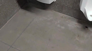 Wife Sneaks into Gas Station Restroom to Get Fucked