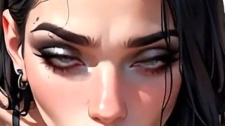 Anime Ai Tattooed Girl Gives Her Friend a Blowjob He'll Never Forget