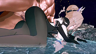 Honkai Star Rail - Aponia Rough Sex - 3D Hentai Sex Animation