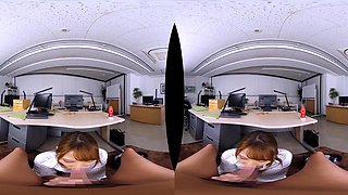 Charming asian heartbreaker hot VR clip