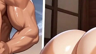 Hot Puerto Rican MILF Fucked on a Hot Beach - Uncensored Hentai