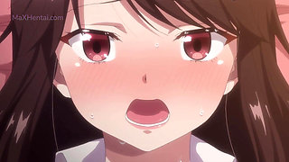 Pussy Licking and Huge Creampie for Hairy Pussy (Hentai Anime)