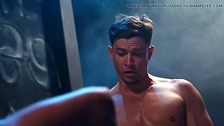 Ruslan Angelos Monster Cock Barebacks Alex Brand in Mafia Den
