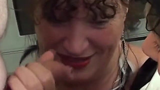 Two horny mature maids