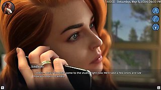 Andrew Grabs Emma's Oil Slick Ass - Amateur MILF Step Sister Anal & Big Tits Fucking