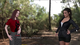 Casey's fall 2 getting naked in the woods