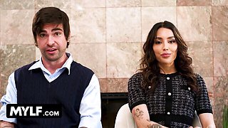 MYLF featuring Vanessa Sky and Lucky Fate's pornstar xxx