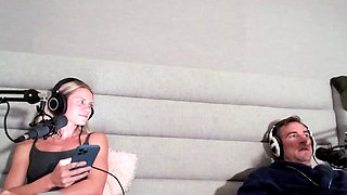 slut his tall blonde fetish flashing ass on live webcam