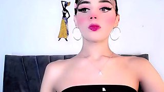 Brunette Solo Webcam Masturbation