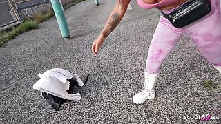 Blonde German Mesmerizes with Big Hardcore Passion