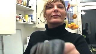 Mature Blonde Dildos Wet Pussy Till Clenching Orgasm