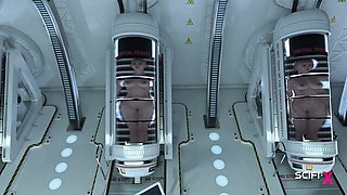 Hardcore video with stupefying lady from Scifi-X