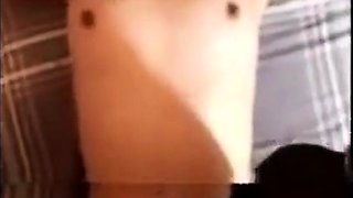 Chinese Nerdy Girl Fucks Her Friend