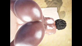 Culita the Brazilian Big Boty and Tits Ebony Girl