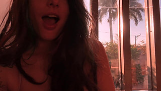 Touching Me Real Hot with a Toy and Squirting