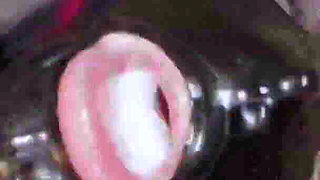 Latex Anal Creampie
