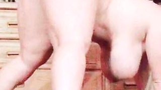 Fat Blonde BBW Ex Girlfriend masturbating and squirting