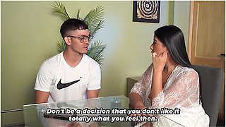 Lina Henao, Virgin Boy And Pool Travix - A Busty Stepmother Finds Out That Her Stepson Has Never Had Sex, So She Wants To Be His First