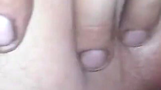 Amateur Pegging Husband Home