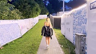A Blonde Slut Picked Up At The Fair And Fucked Exclusively