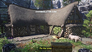 3D Cock Plows Tight Pussy & Fills Her With Warm Creampie