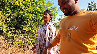 Indian Desi Bhabhi Hot XXX - Both the Boy and the Girl Are Newly Married and Have Come to Visit the Forest.