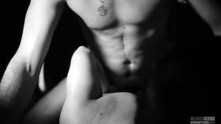 My gf lets me use her ass while restraining her - passionate couple sex
