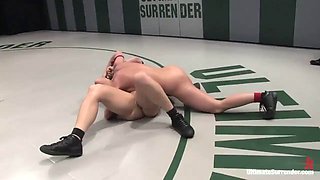 Dia Zerva Pounds Ariel X in Femdom Cat-Fight Tournament
