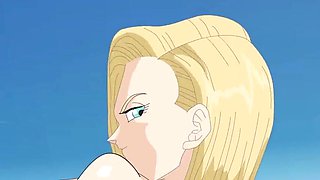 Android 18 - Perfect Assjob - Dragon Ball - Cartoon Hentai - Dbz P69