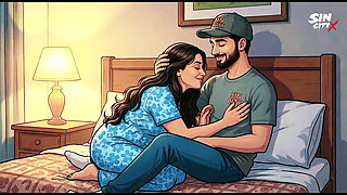 Horny Indian Aunty Seduces Young Delivery Boy at Home